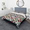 Designart 'Geometric Pattern with Circles' Modern & Contemporary Bedding Set - Duvet Cover & Shams